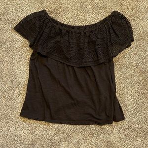 Lucky Brand Off-the-Shoulder Blouse